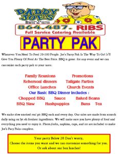 BBQ, Barbecue, catering, restaurant, Gaffney, SC, I-85